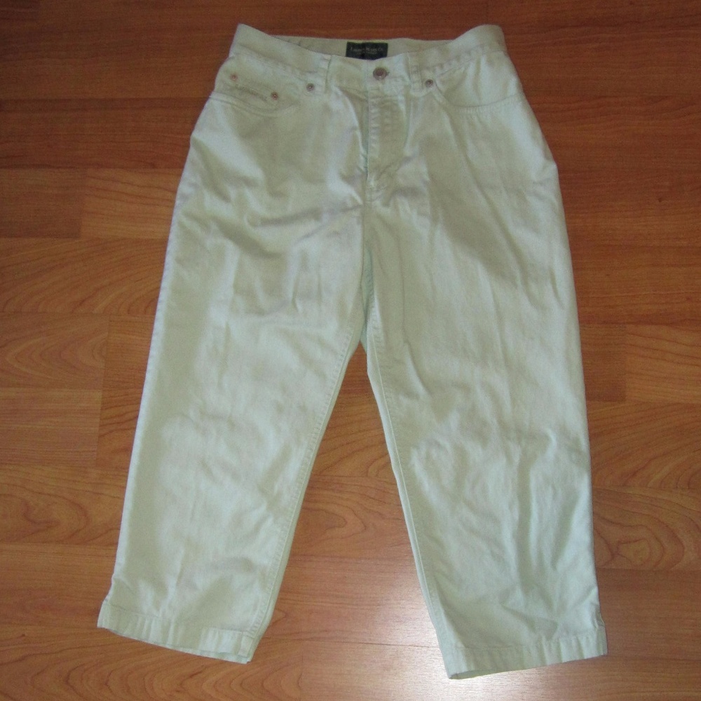 Lime green Ralph Lauren capri jeans - size 4