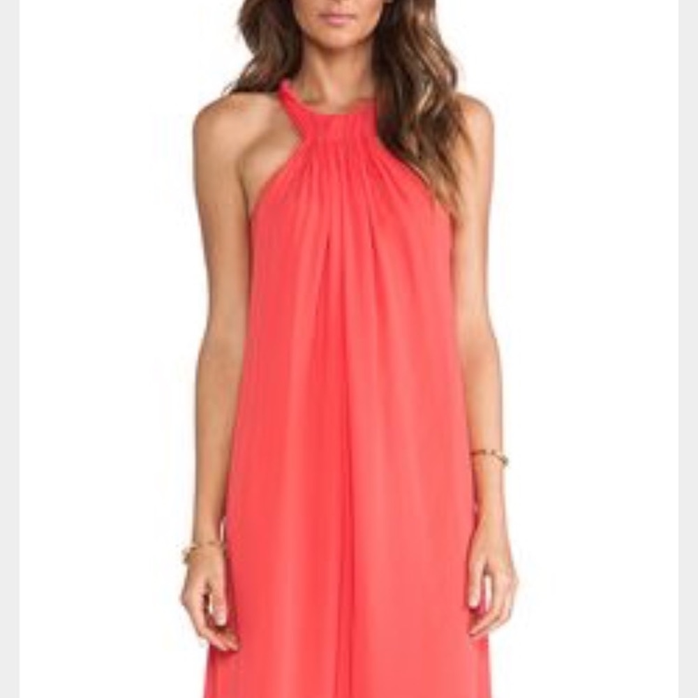 Halston Heritage Coral Dress