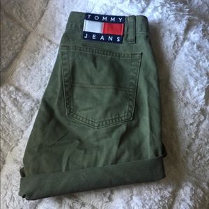 high waisted Tommy Hilfiger shorts