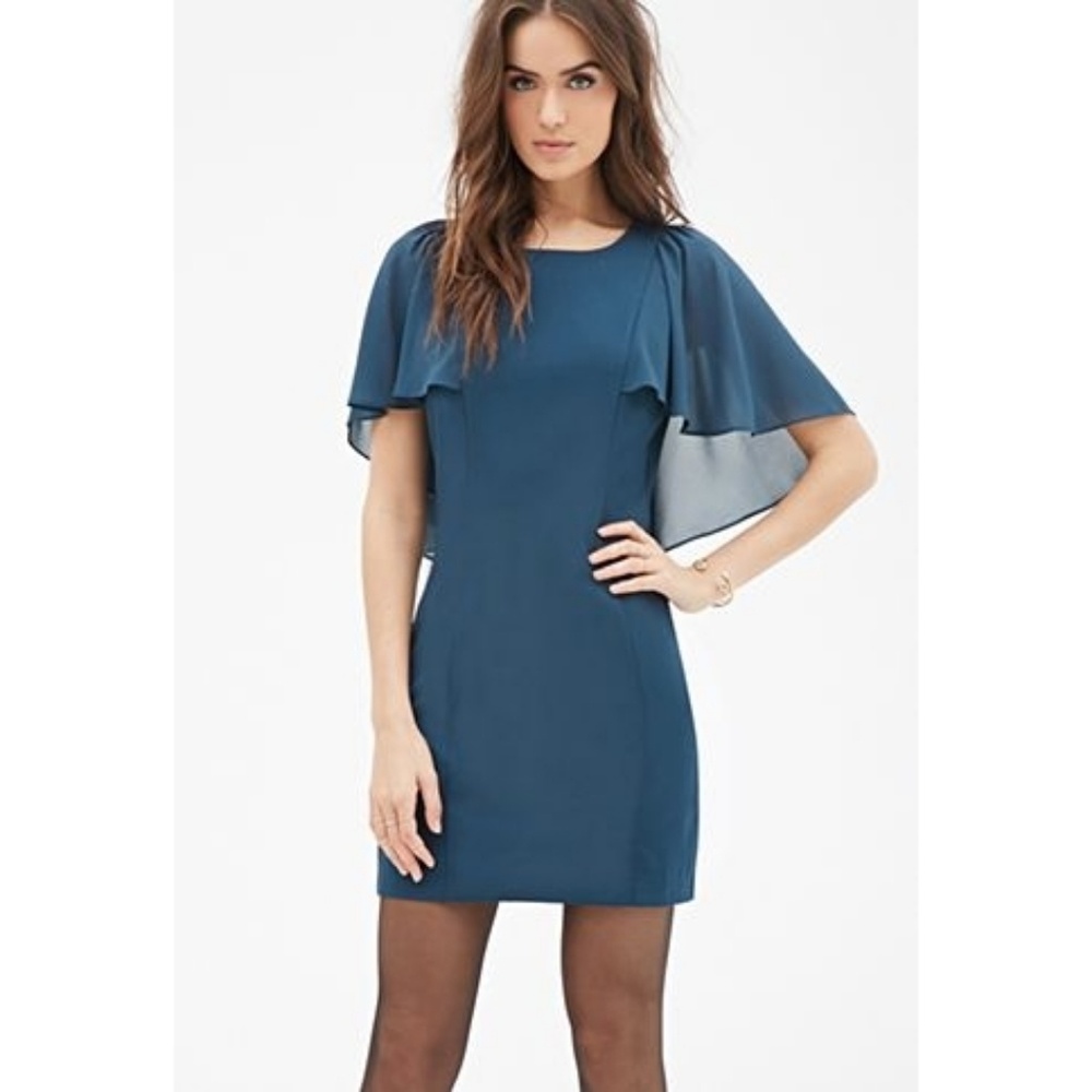 NWT Forever 21 Dark Teal Dress