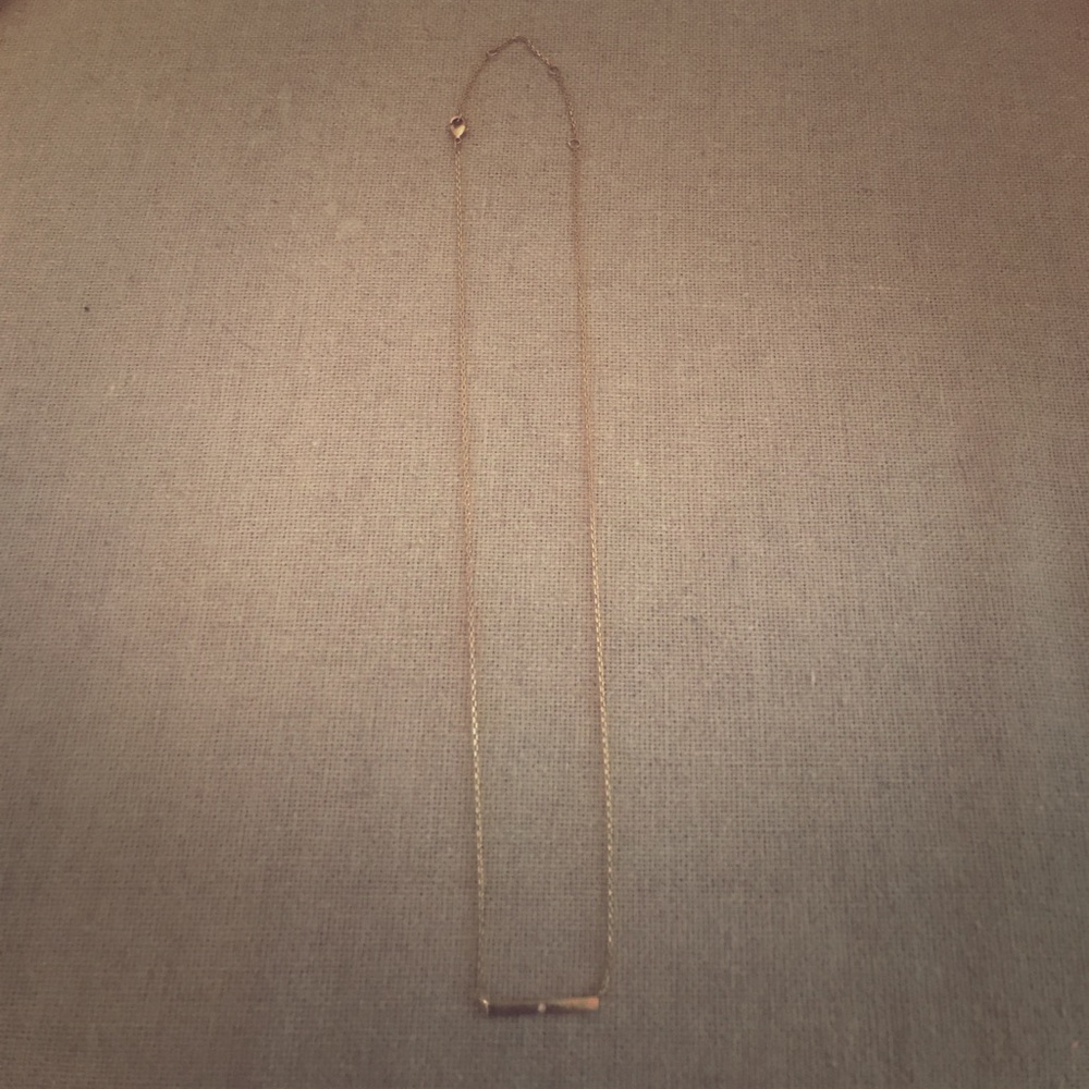 Gold, Adjustable Necklace