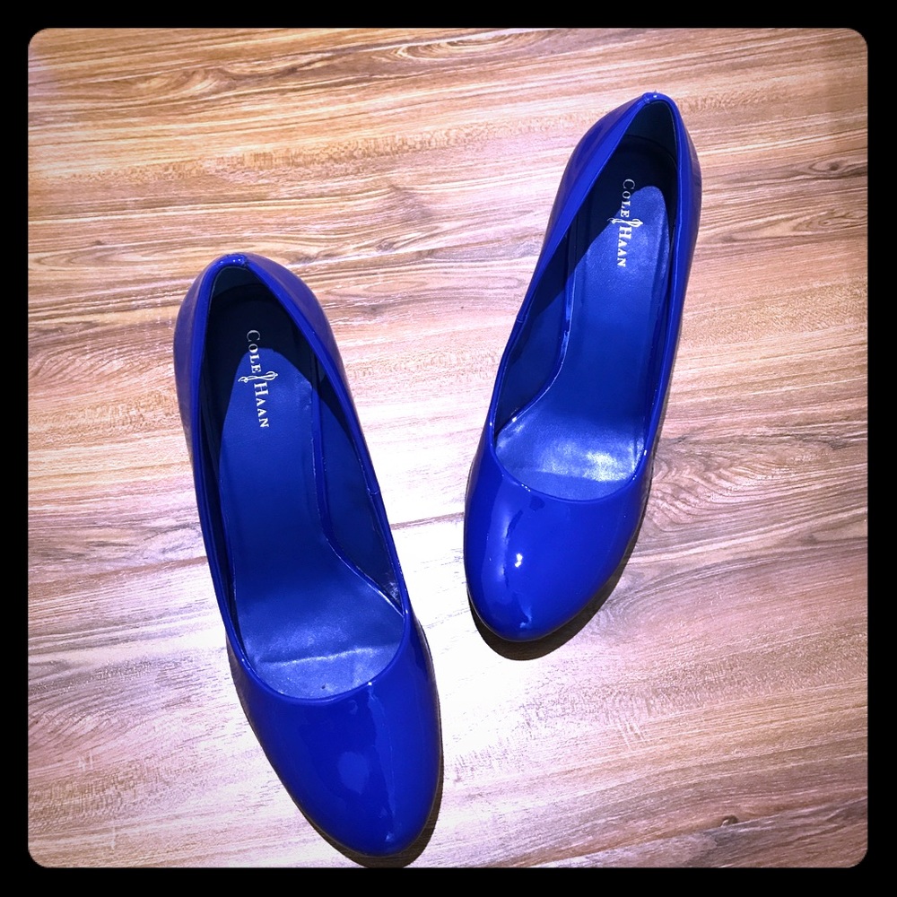 Cole Haan Cobal T Patent Wedge.II shoes