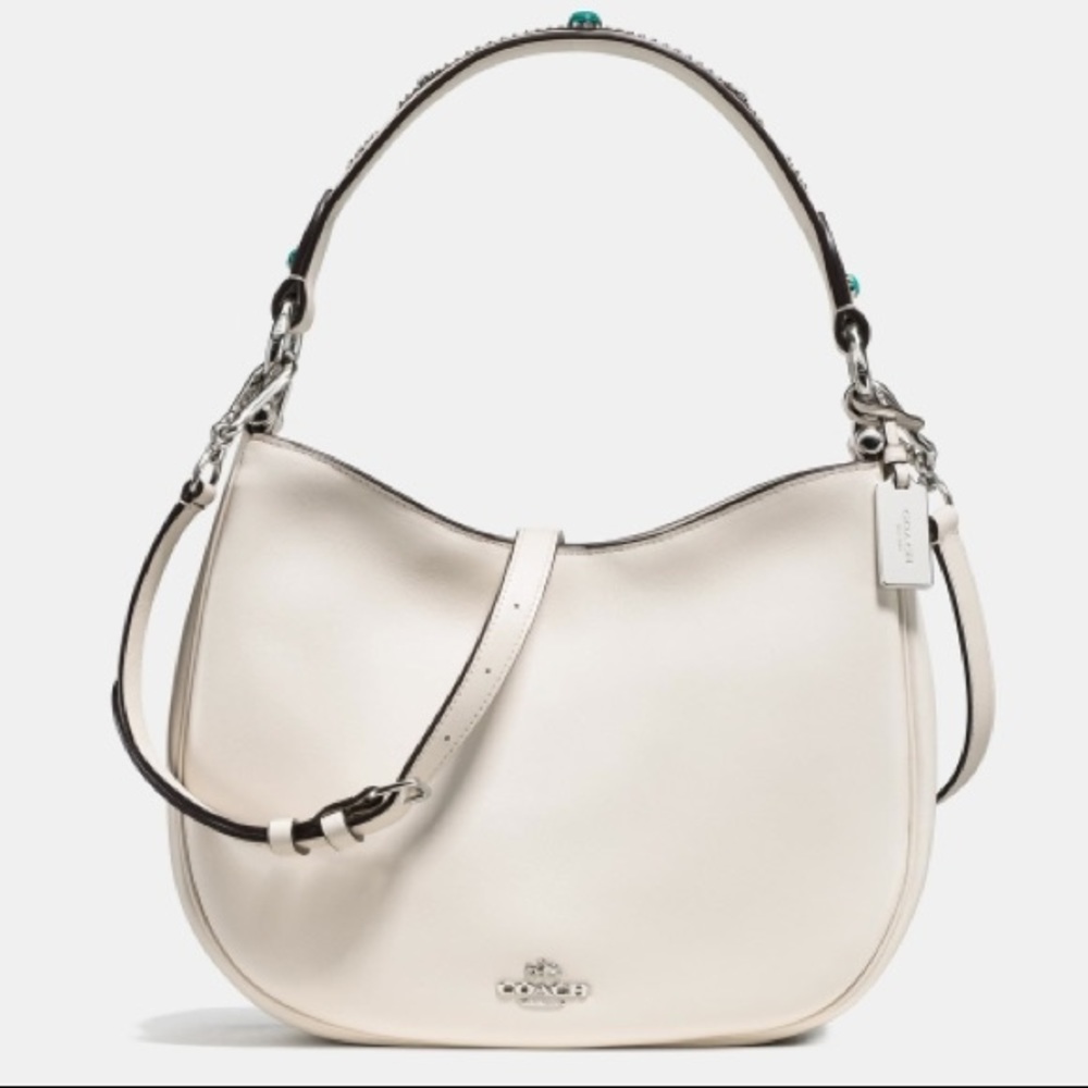 BNWT RARE Coach Nomad Western Rivet Crossbody!