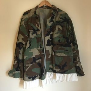 Custom made army jacket