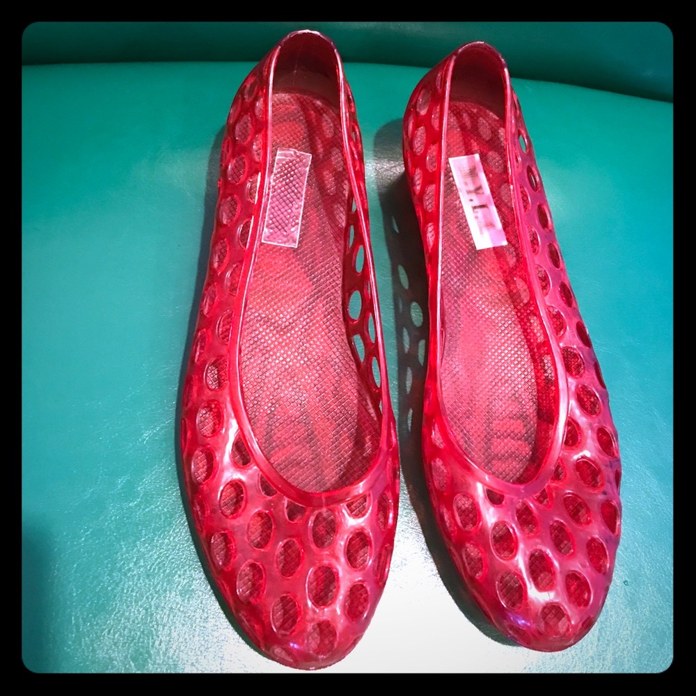 Pink Jelly shoes