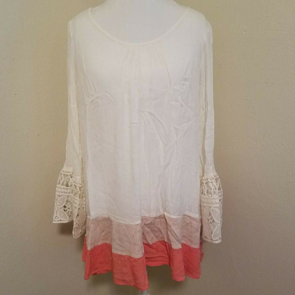 NEW color block top