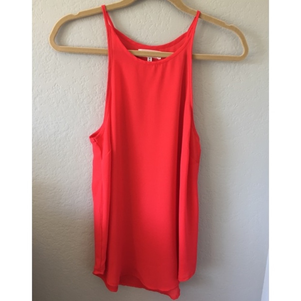 Red tank top