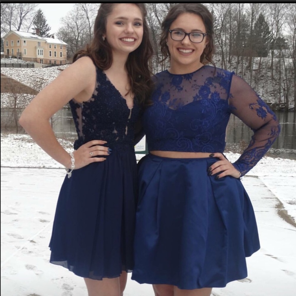 Sherri Hill royal Blue Dress
