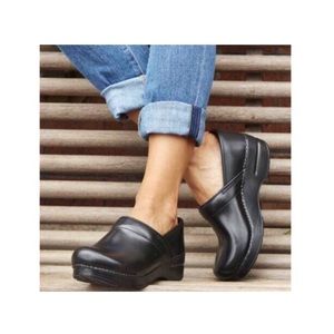 Black Dansko clogs