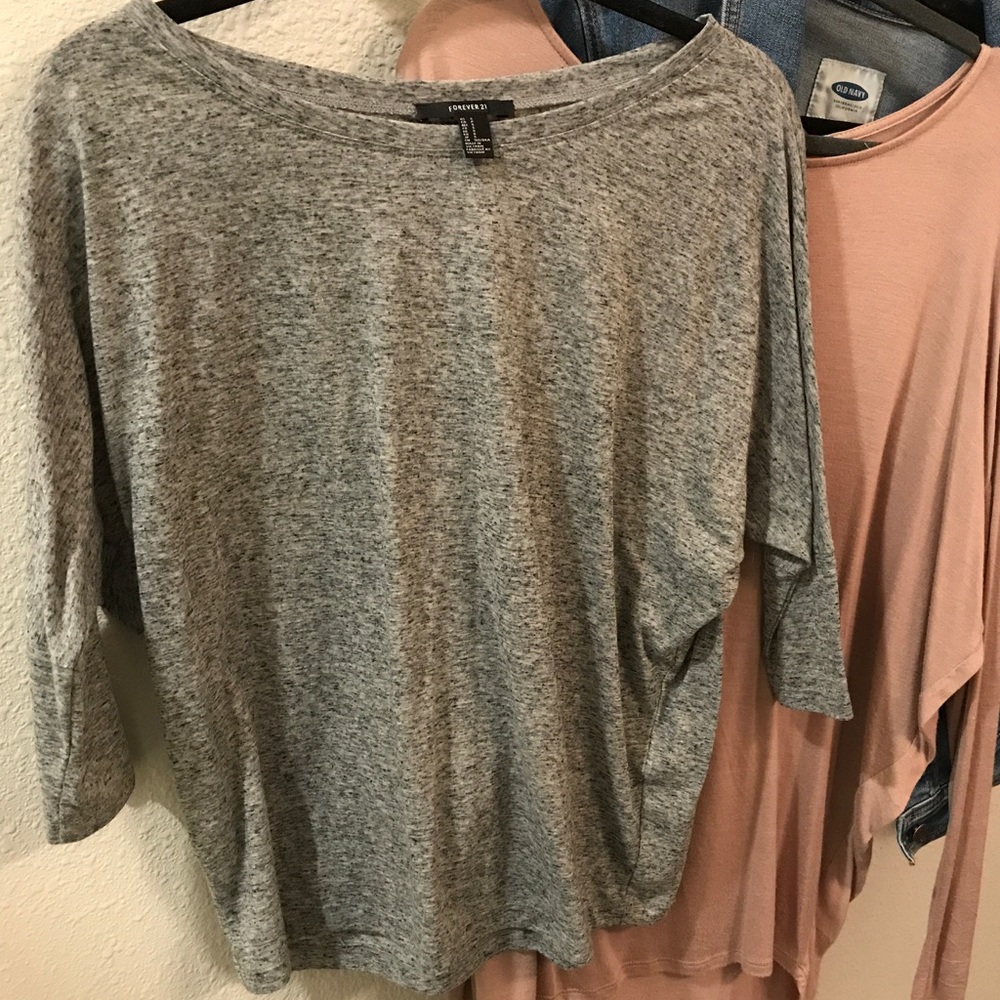 Heather Grey Tunic