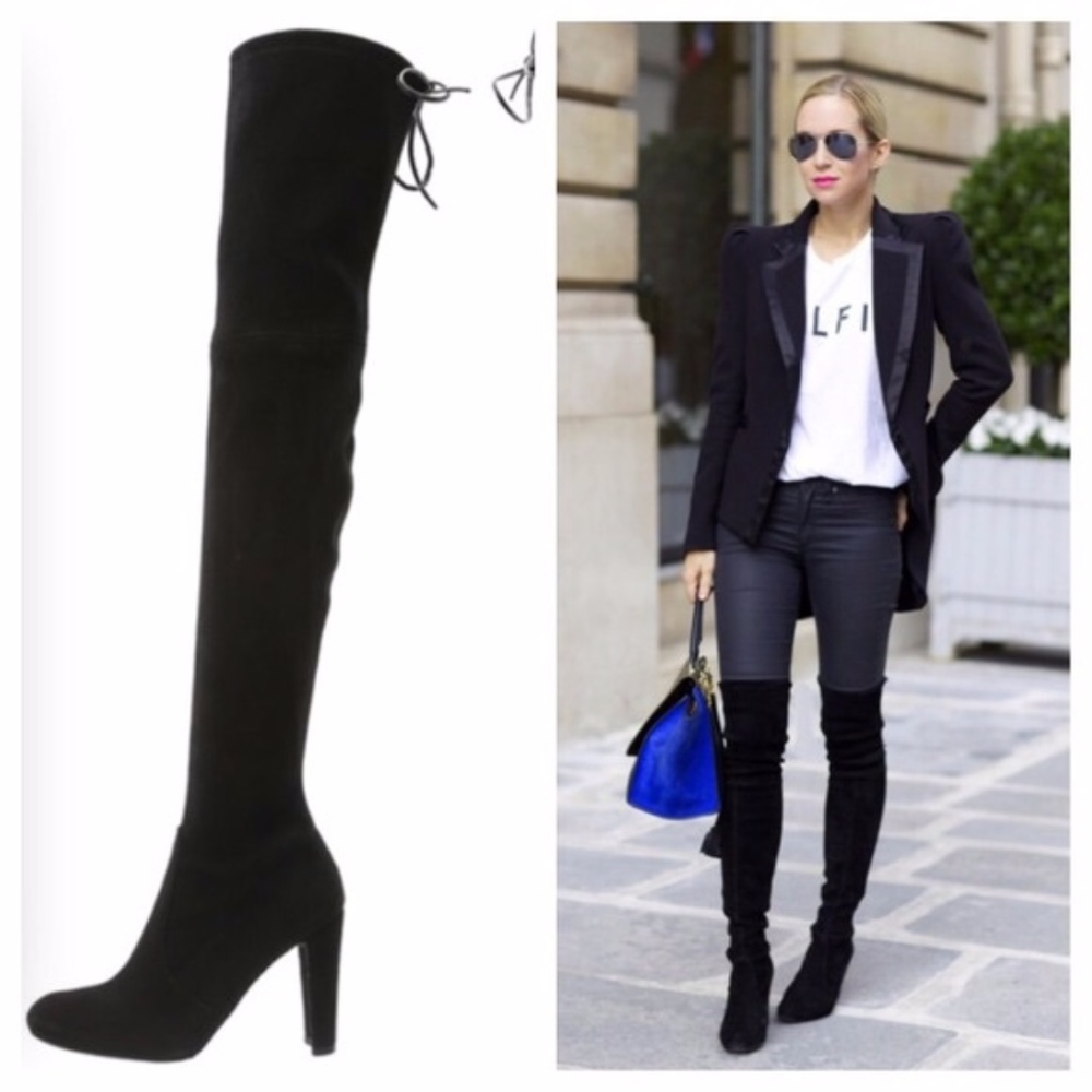 Stuart Weitzman Highland Suede Over the Knee Boot