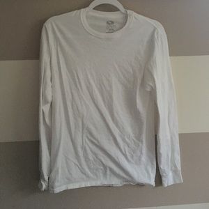 Plain White Long Sleeve Tee