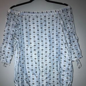 Velvet Heart off the shoulder top