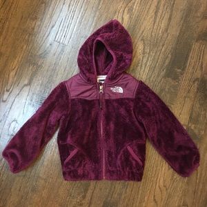 The North Face supersoft jacket with hoodie