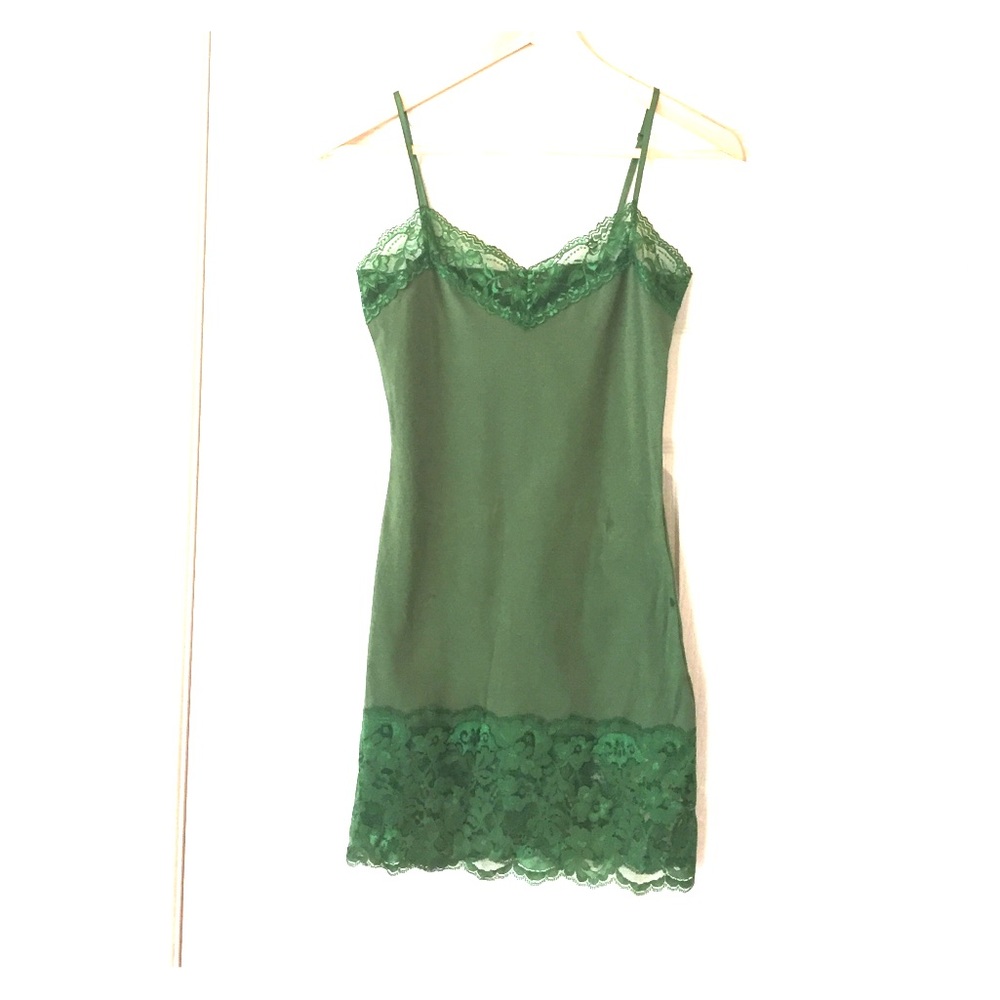 Emerald Green Long Cami