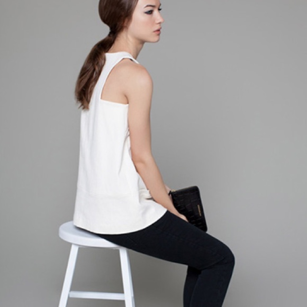 Emerson Fry Ivory Mod Top