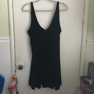 Vintage Victoria Secret velvet black dress