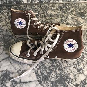 Converse high tops Brown 8