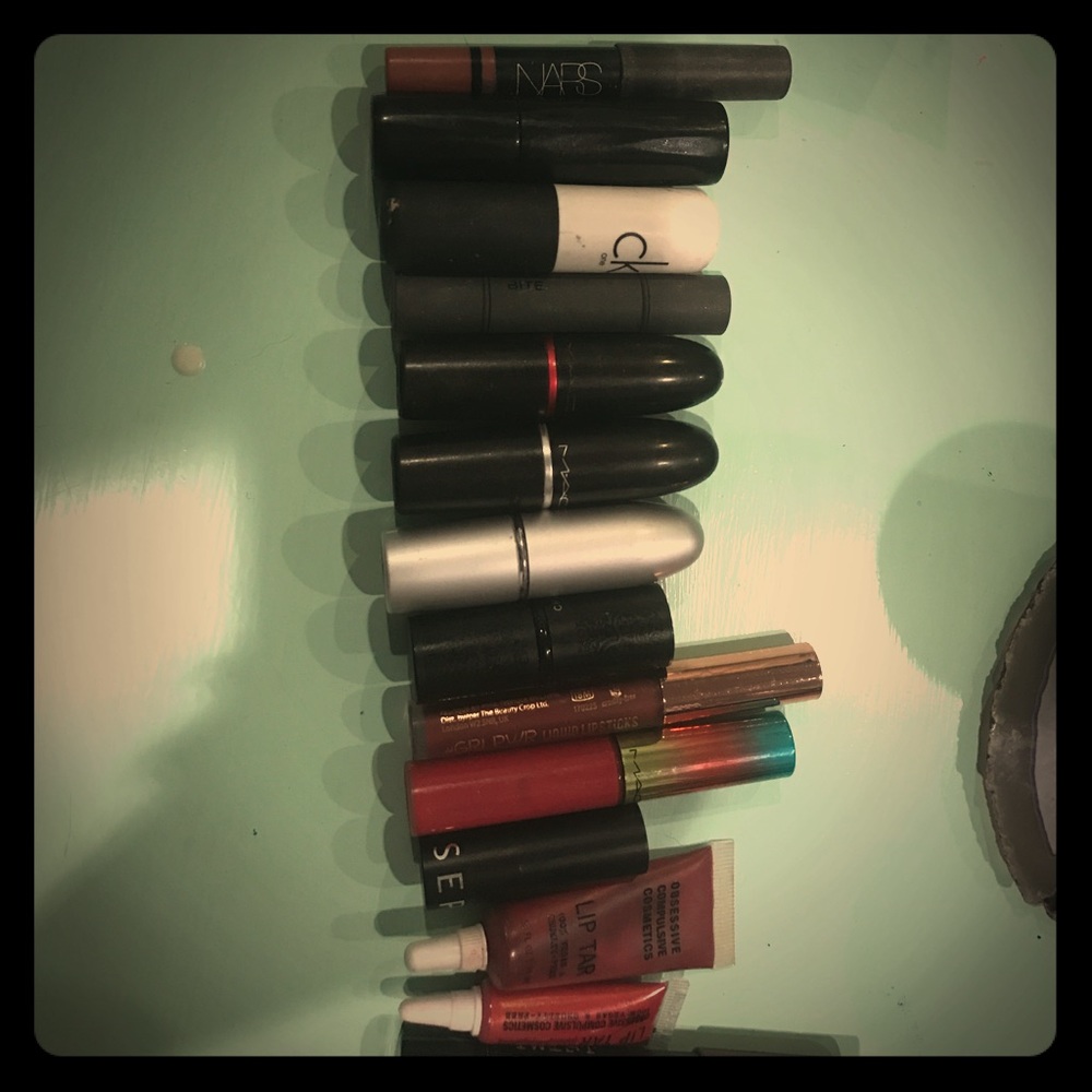High End lipstick lot: MAC, OCC, Urban Decay, BITE