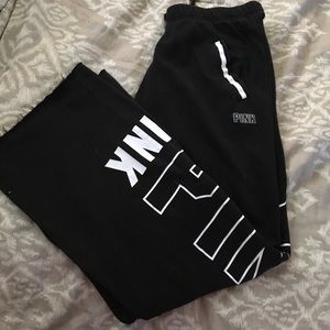 Black PINK sweats.