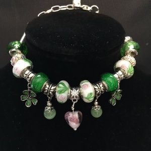 Hand Made Pandora Style Bracelet