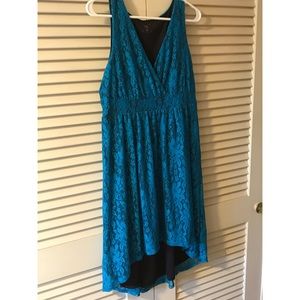 Blue dress
