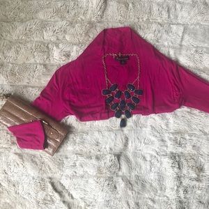 🌲Twentyone Fuchsia shawl