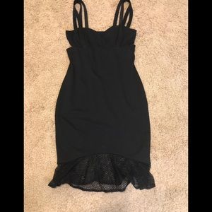 Strappy little black dress.....