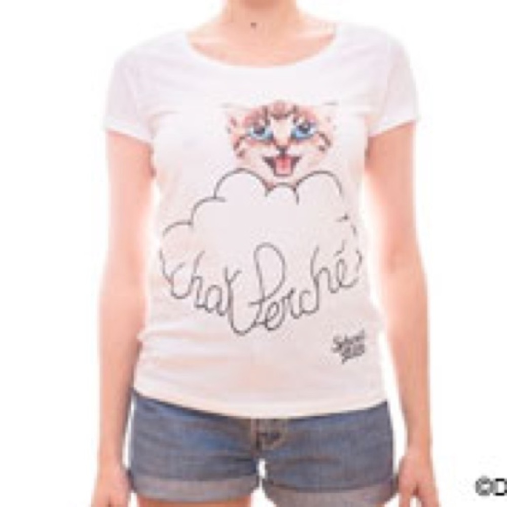 NWT Cat Kitty Purr t-shirt for women