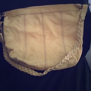 Large Yellow Lucky Brand Crossbody