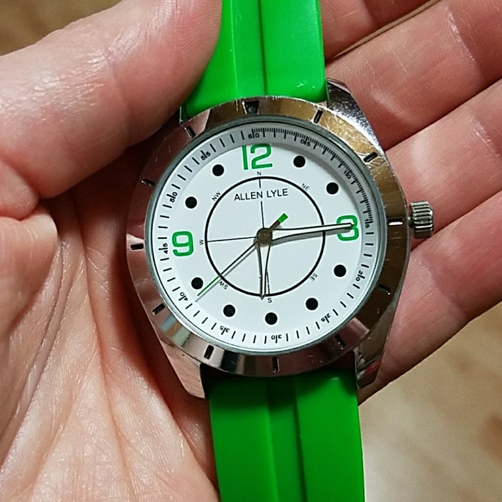 Allen Lyle Green Watch