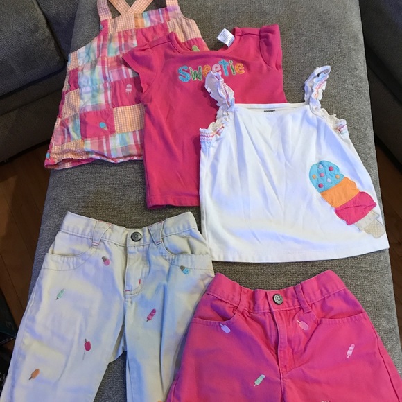 Gymboree Other - 5t girls lot, summer sets