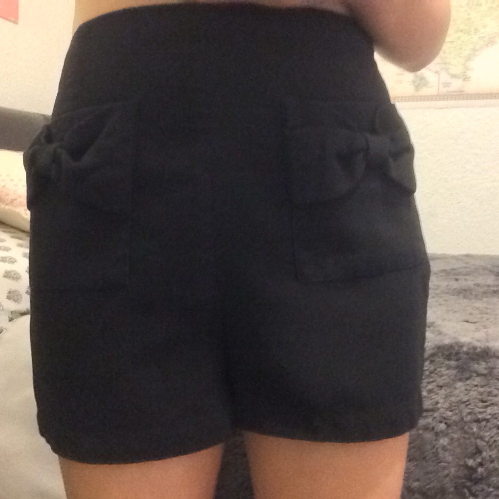 🎀🖤Cute Bow Tie Shorts💗