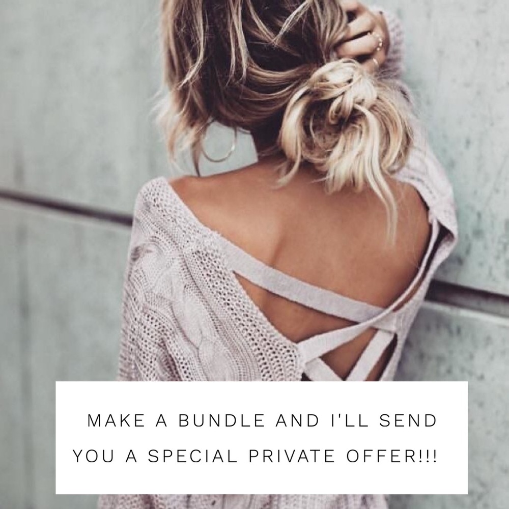 Bundle for a special private offer!!!