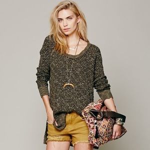 Free People Honeycomb Sweater