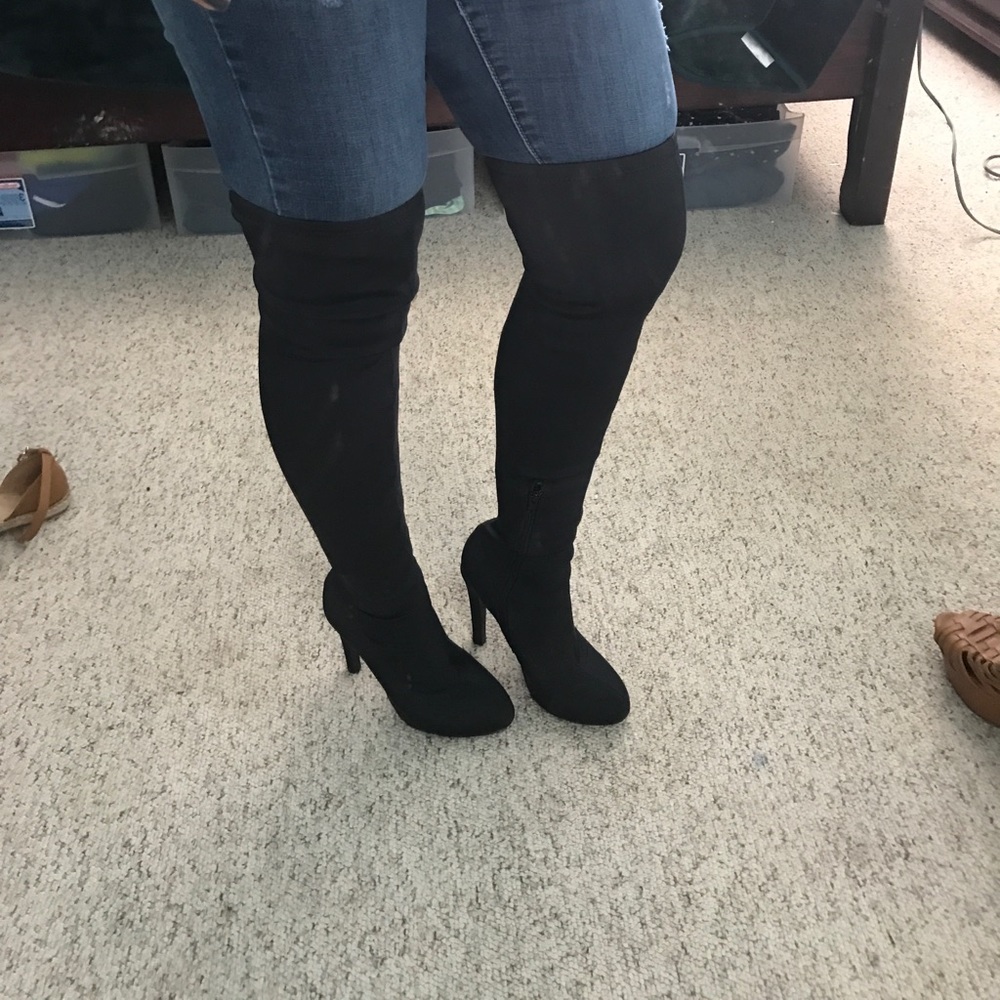 Thigh high boots