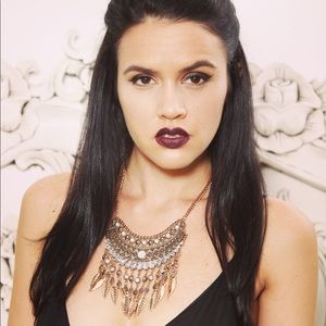 Gold Pocahontas Necklace