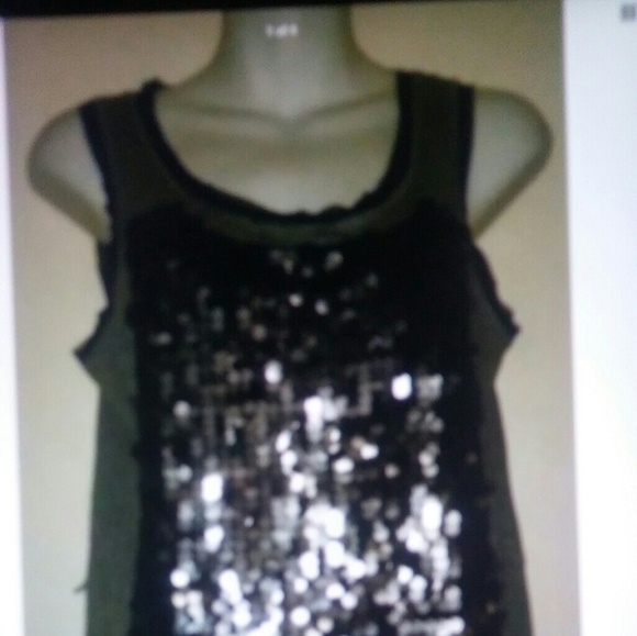 Simply Vera Vera Wang sleeveless top Pmedium - Picture 1 of 4