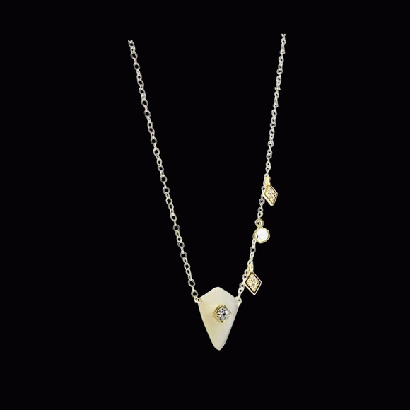 R E V A R I E Jewelry - Mother of Pearl Constellation Necklace