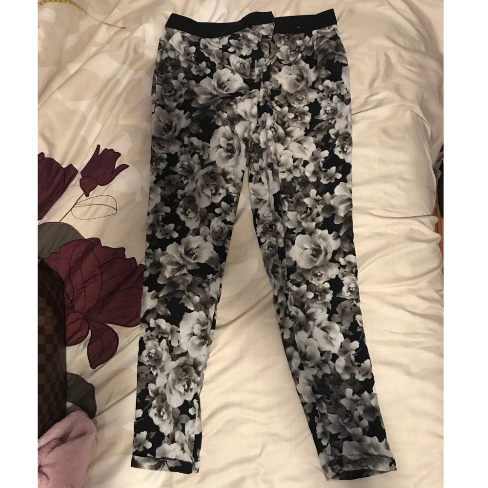 Forever21 floral pants