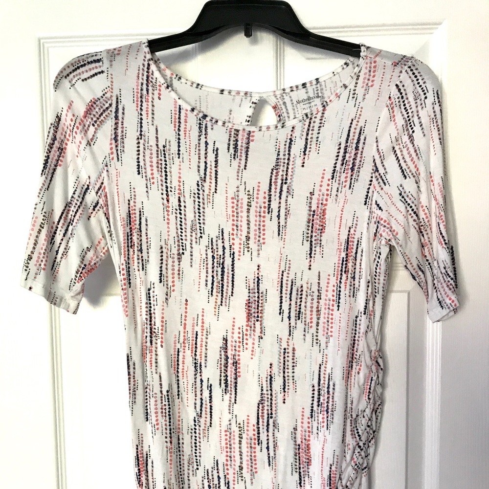 Motherhood maternity patterned top