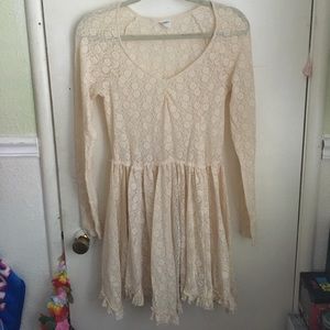 Lace Free people dress
