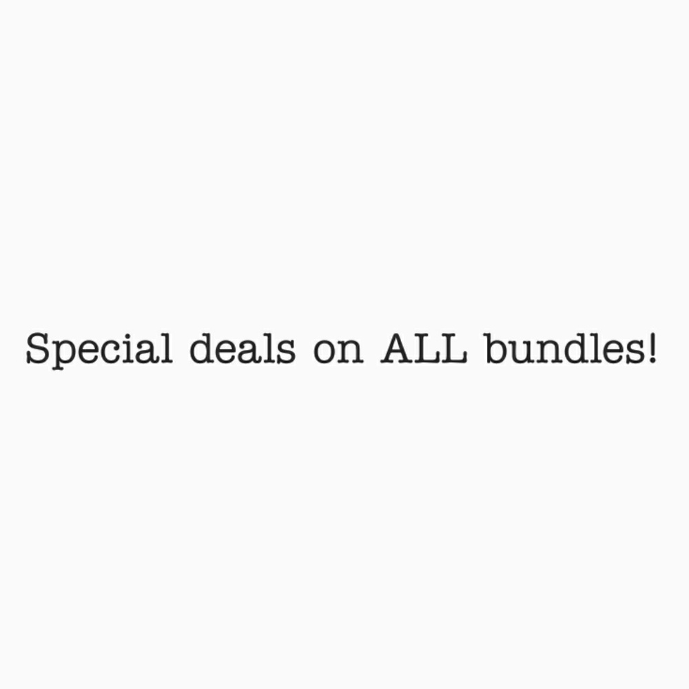 Special deals!