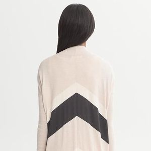 BR Chevron Striped Cardigan
