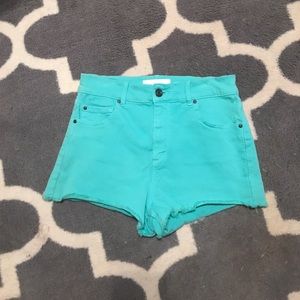 High waisted shorts