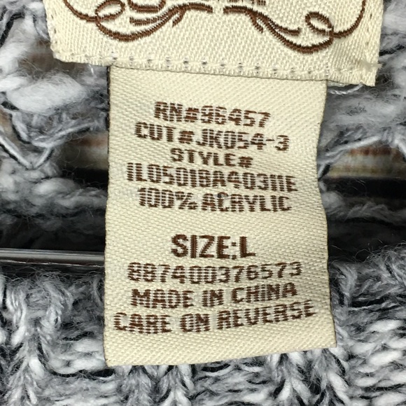 EUC Eyelash Couture Womens Sweater Size L - Picture 7 of 8