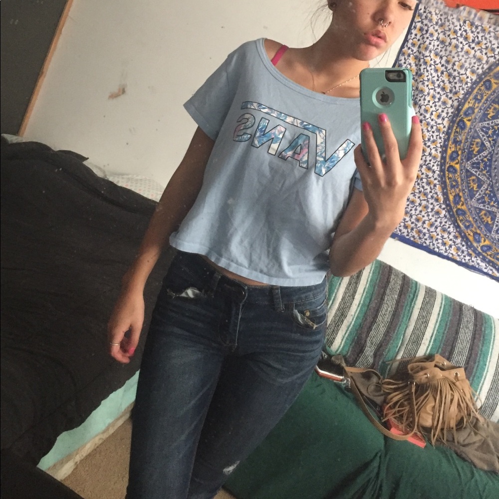 VANS CropTop💙🎀