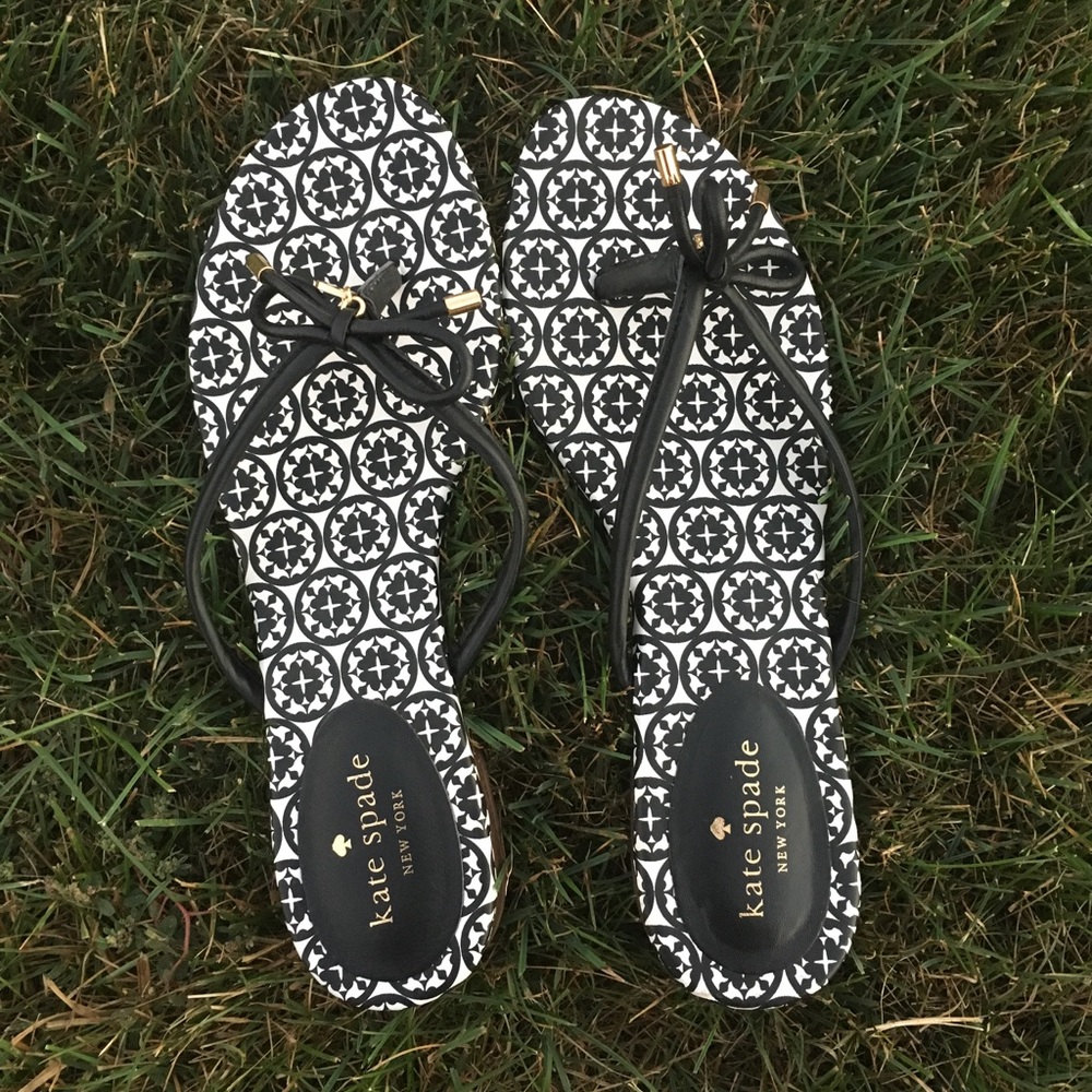 Kate Spade flip flops!