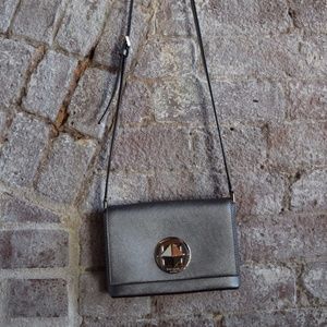 Gray Kate Spade Crossbody Bag