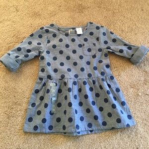 Carters Girls Poka Dot Top